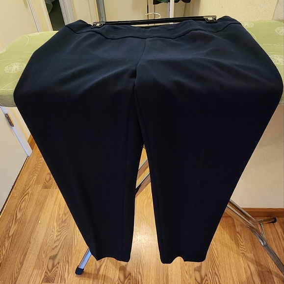 Investments Blue Straight Leg Pants - Picture 3 of 4